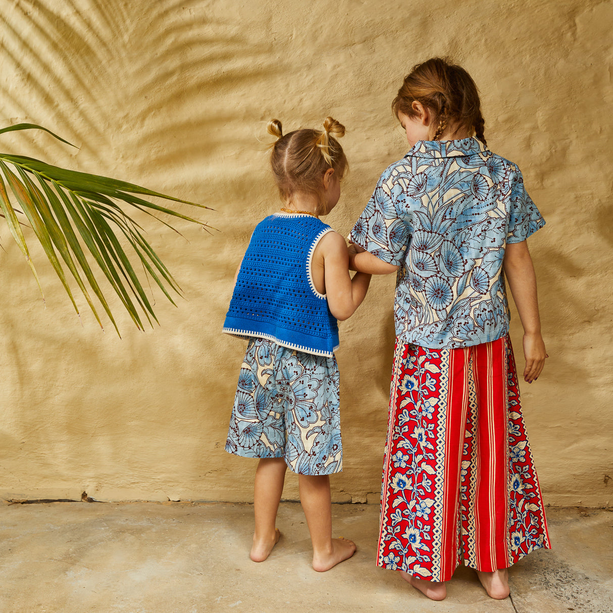 Natalina Kids Knit Top - Azure