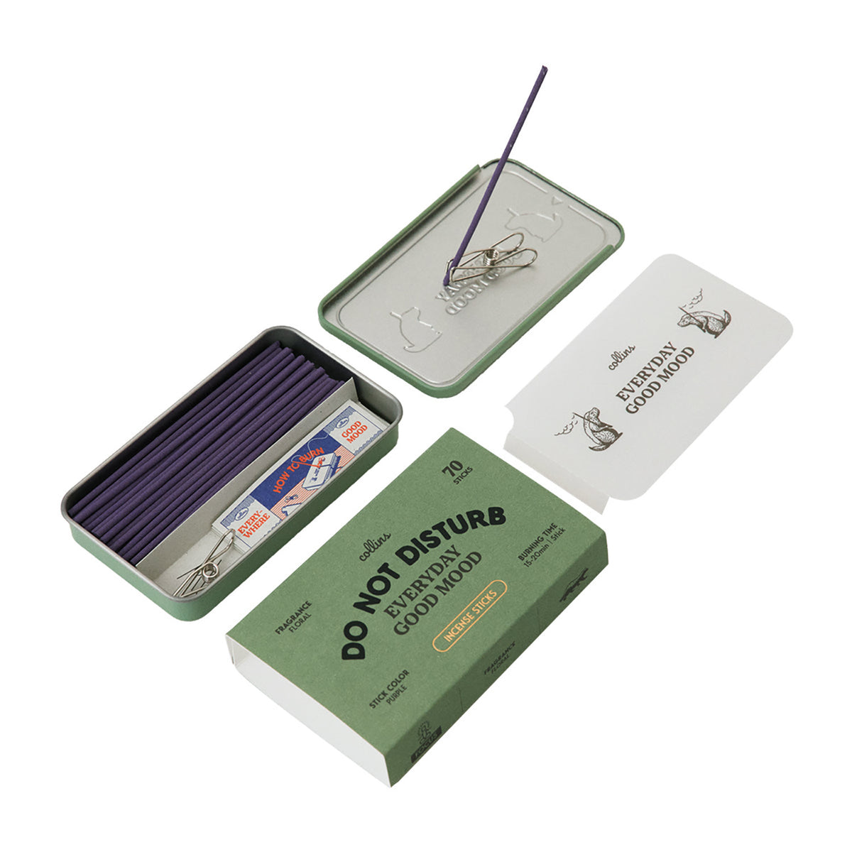 Collins Natural Incense Sticks - Do Not Disturb