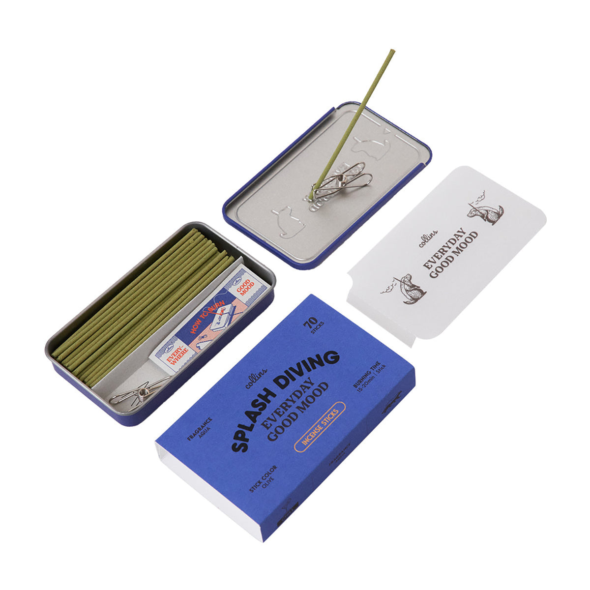 Collins Natural Incense Sticks - Splash Diving