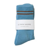 Boyfriend Socks - Powder Blue