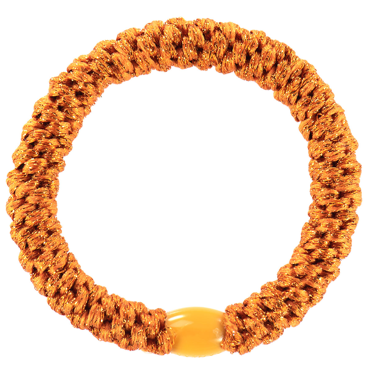 Kknekki Original Hair Tie - Orange Glitter