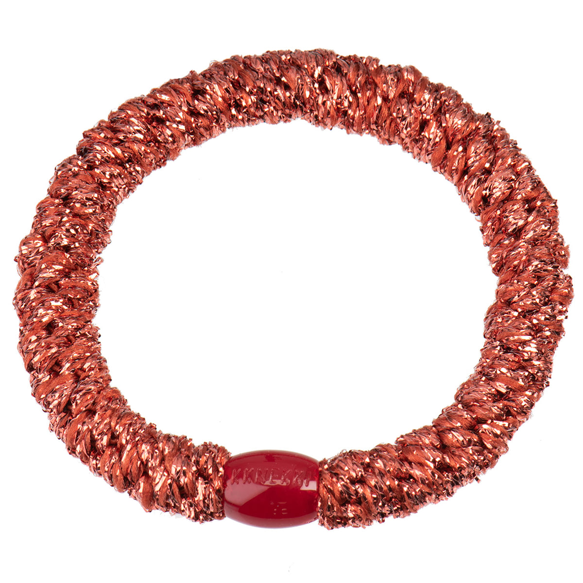 Kknekki Original Hair Tie - Pomerant Glitter