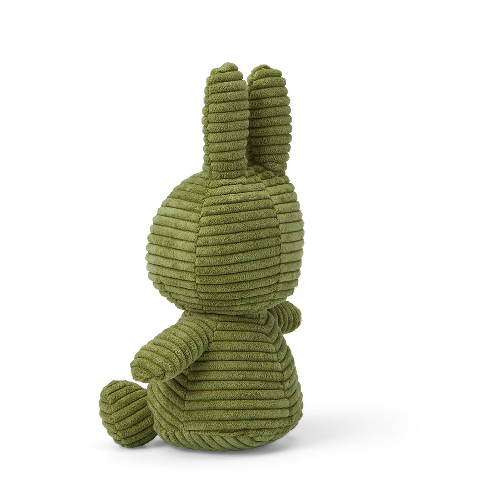 Miffy Corduroy Soft Toy - Olive Green