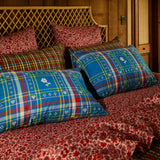 Josephine Cotton Pillowcase Set - Blue Bell