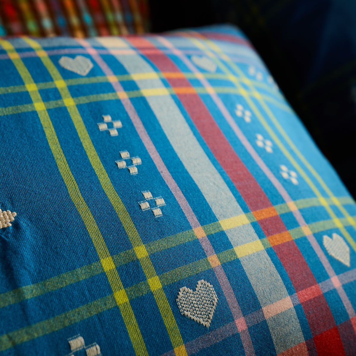 Josephine Cotton Pillowcase Set - Blue Bell