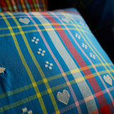 Josephine Cotton Pillowcase Set - Blue Bell