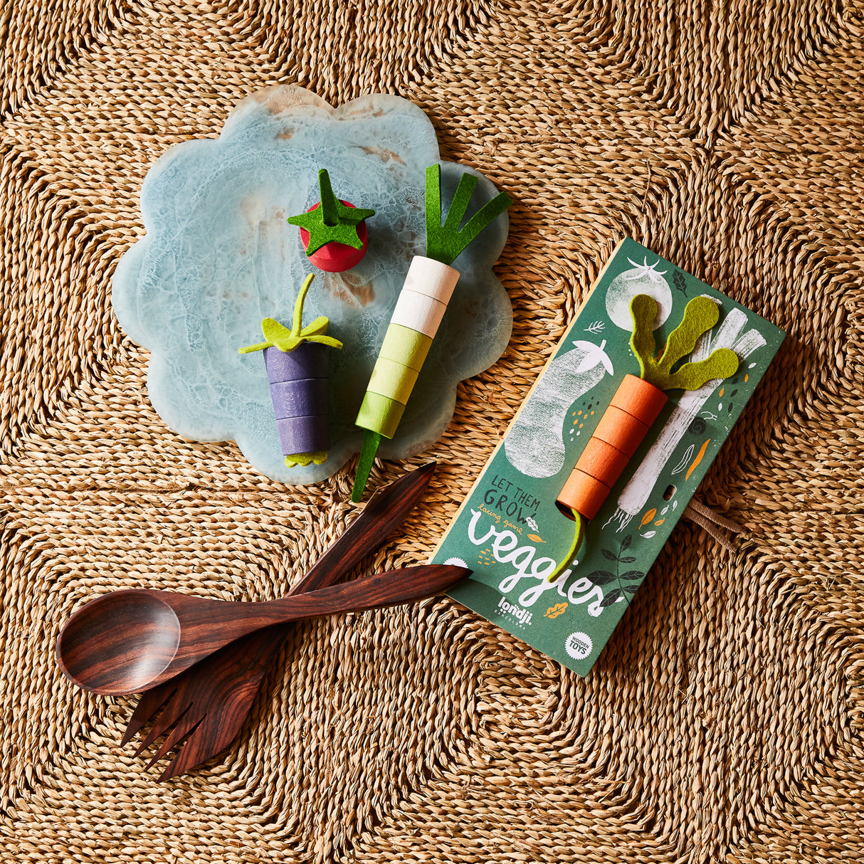 Londji Wooden Toy - Veggies Let Them Grow