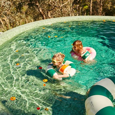 Anna Swim Ring - Oxford Green