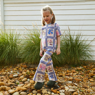 Charita Kids Cotton Flares