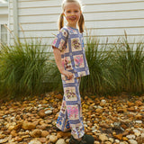 Charita Kids Cotton Flares