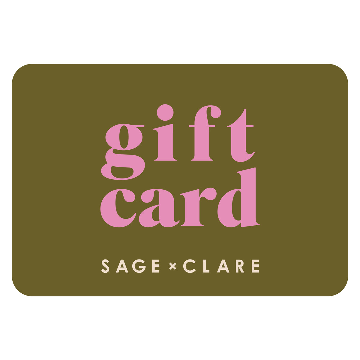 Gift Cards – Sage x Clare