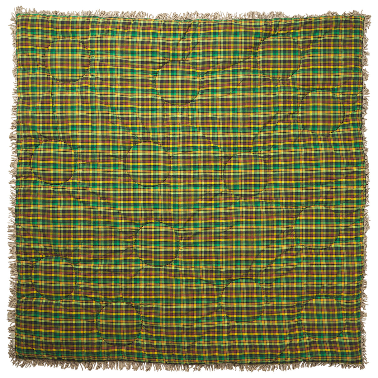 Aneta Patchwork Velvet Bedcover
