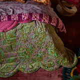 Valeria Scalloped Quilted Bedcover