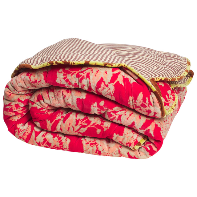 Hazel Scalloped Velvet Bedcover