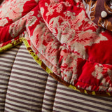 Hazel Scalloped Velvet Bedcover