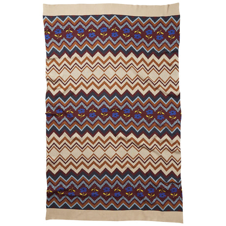 Calina Cotton Knit Blanket - Ink