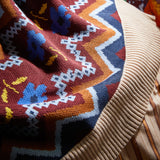 Calina Cotton Knit Blanket - Ink