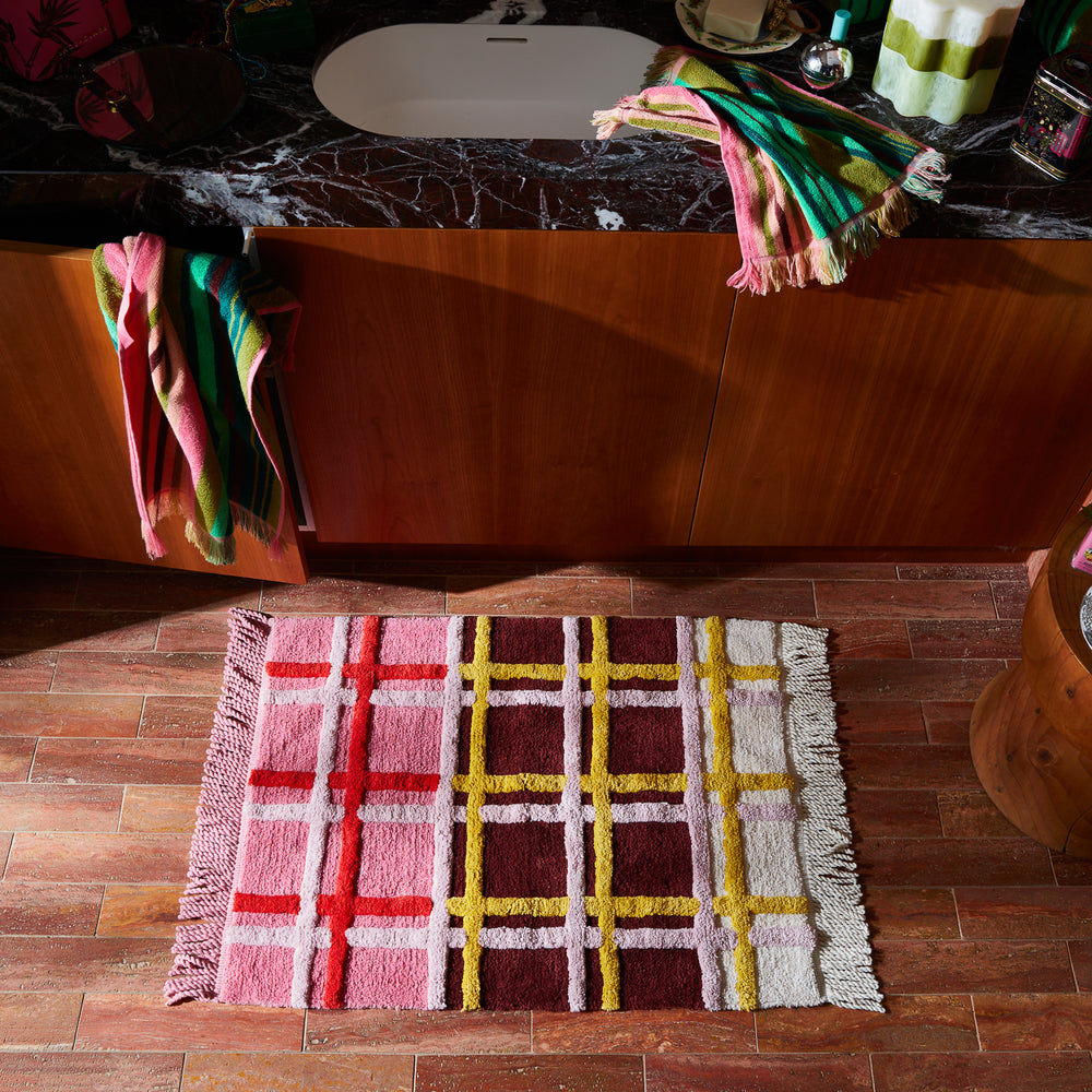 Karina Bath Mat - Rosewood – Sage and Clare