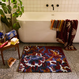 Eliza Bath Mat - Rosewood