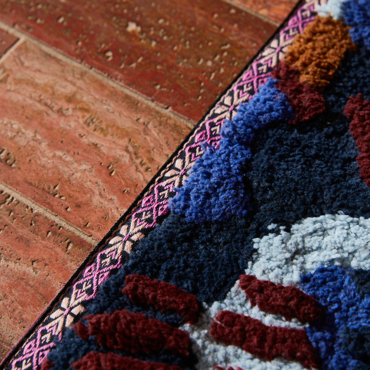 Eliza Bath Mat - Rosewood