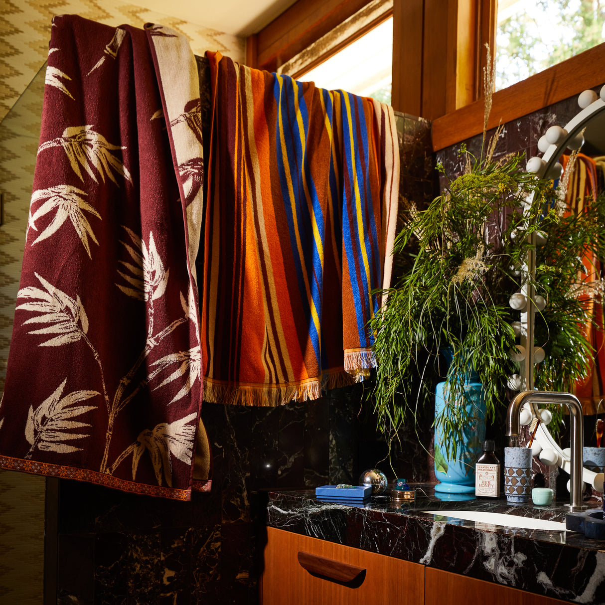 Nicolette Bath Sheet - Russet