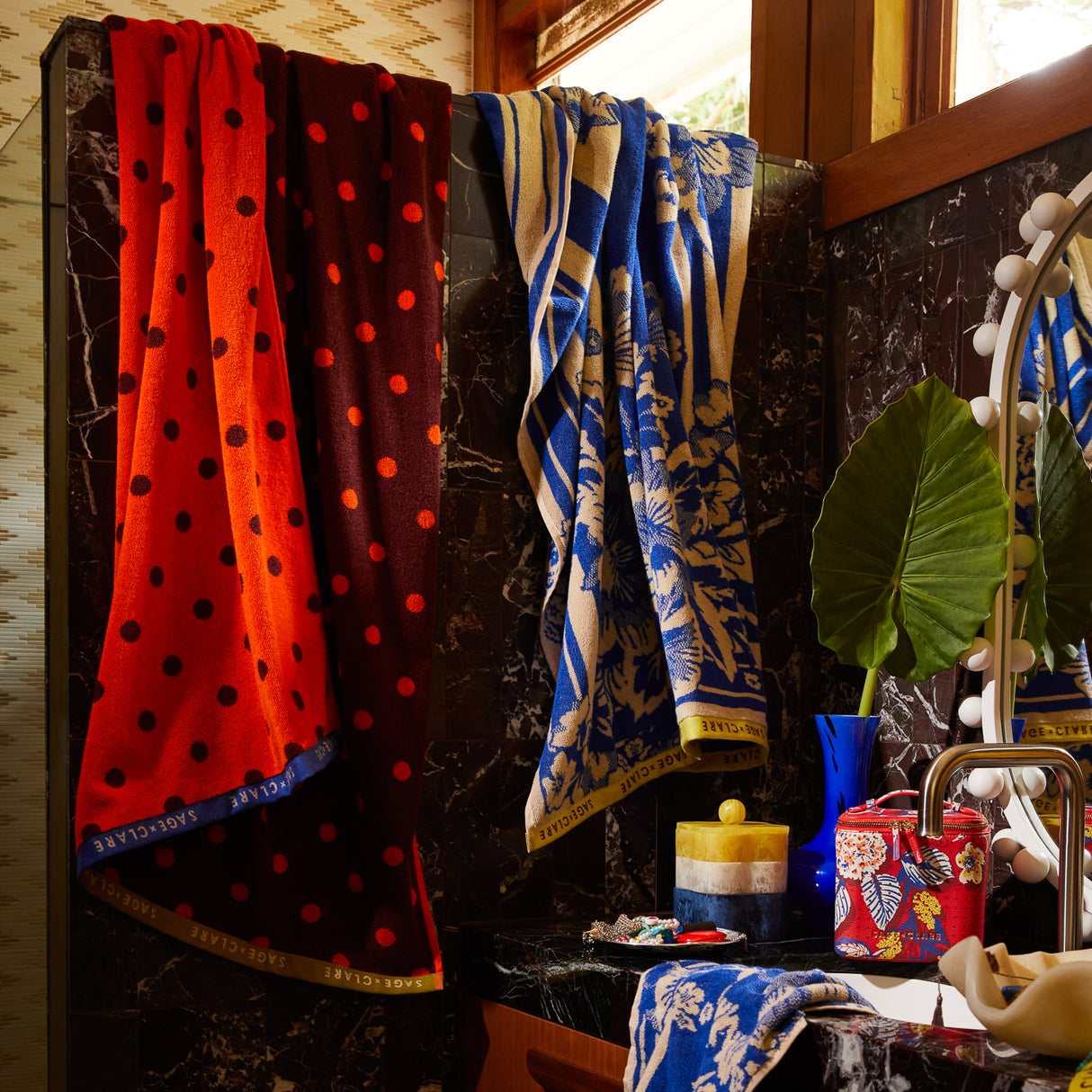 Eliza Bath Sheet - Ultramarine