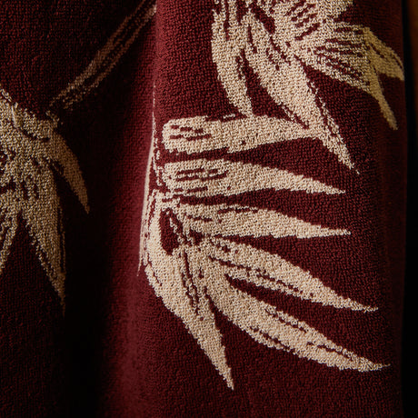 Aneta Bath Sheet - Rosewood