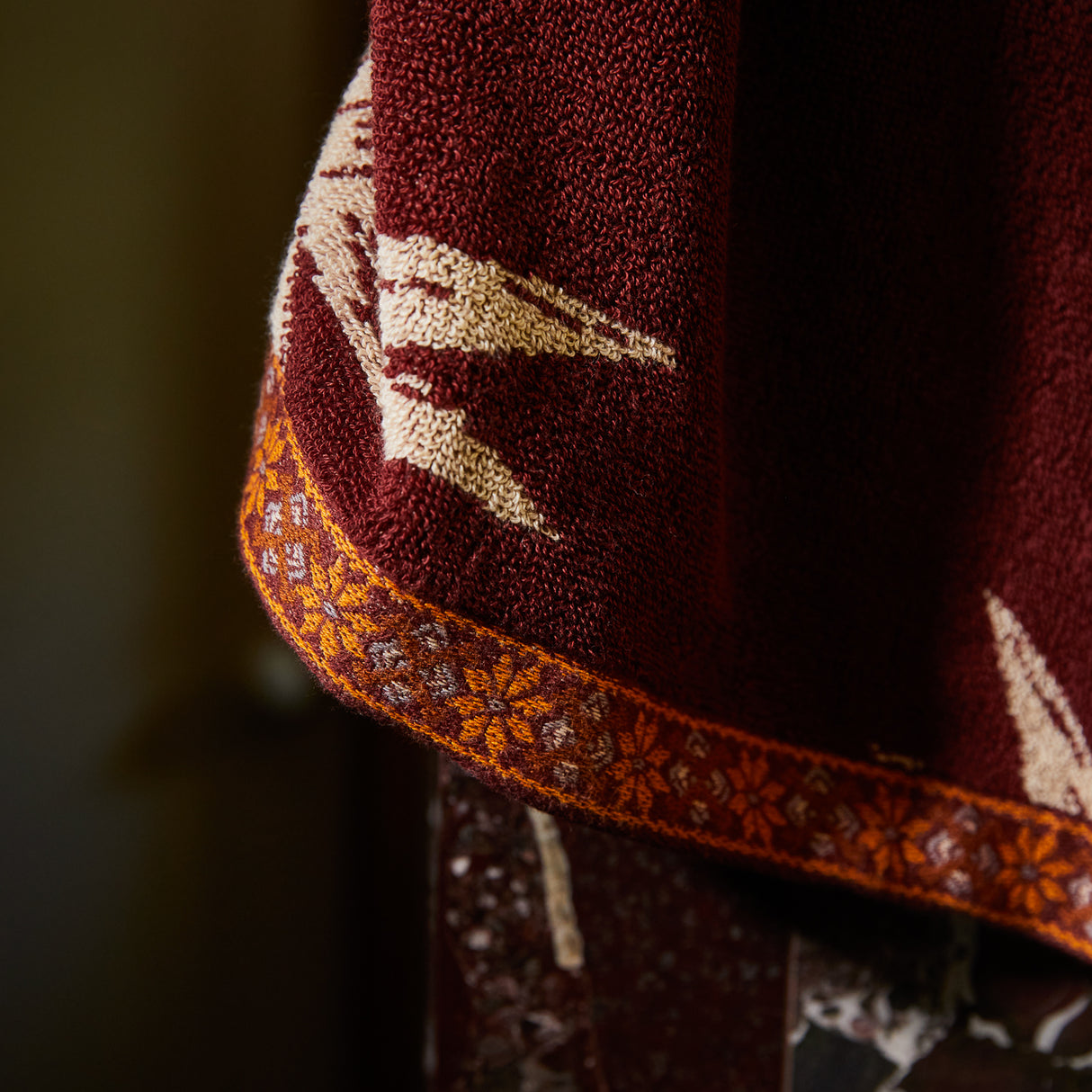 Aneta Bath Sheet - Rosewood