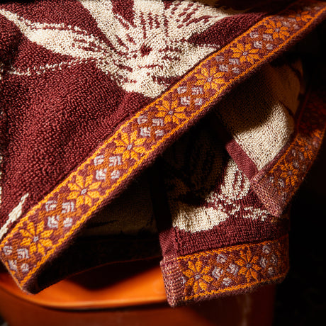 Aneta Bath Sheet - Rosewood