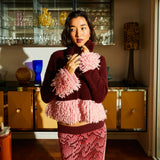 Thalia Cardigan - Rosewood XS