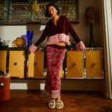 Thalia Cardigan - Rosewood XS