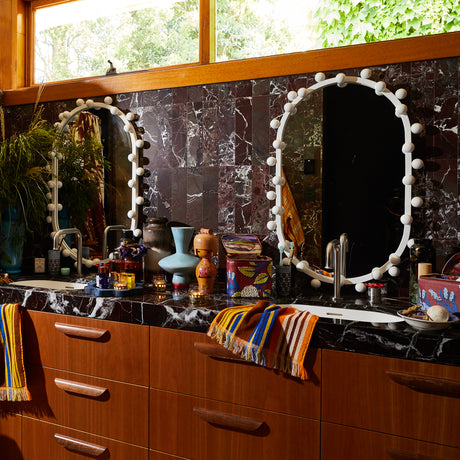 Heidi Small Vanity Case - Burnt Sienna