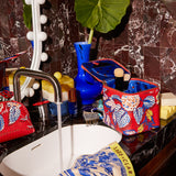 Heidi Small Vanity Case - Vermillion