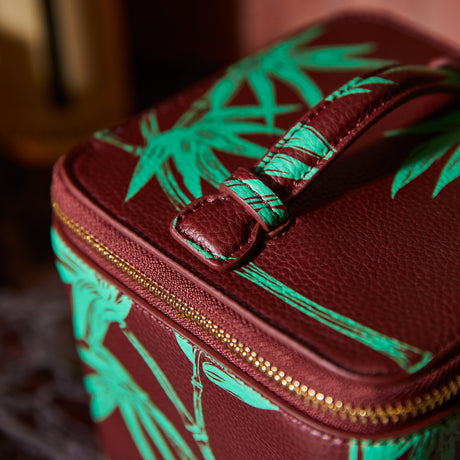 Aneta Small Vanity Case - Rosewood