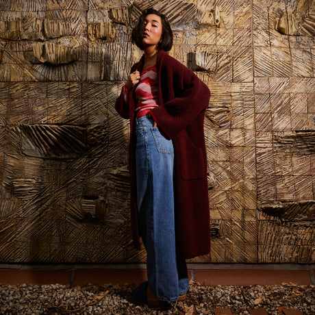 Mai Coatigan - Rosewood Small