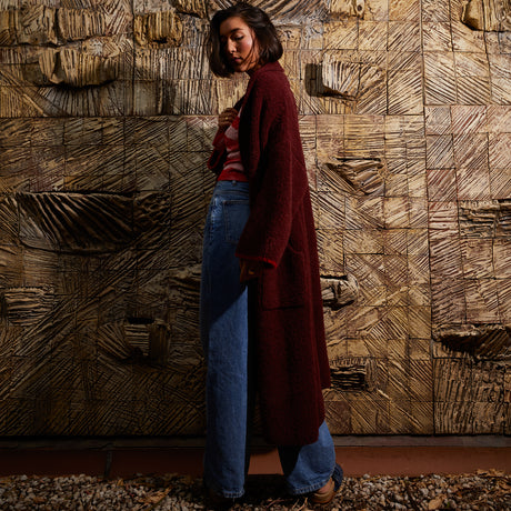 Mai Coatigan - Rosewood Small