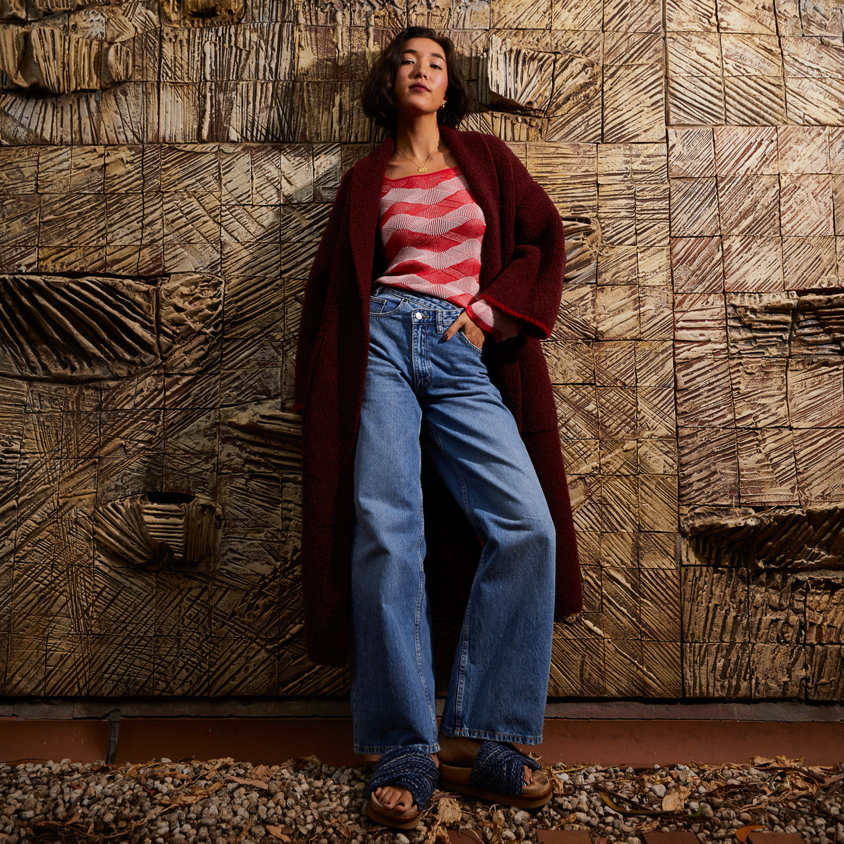 Mai Coatigan - Rosewood Small