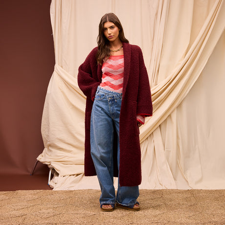 Mai Coatigan - Rosewood Small