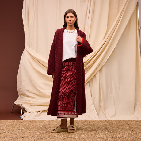 Mai Coatigan - Rosewood Small