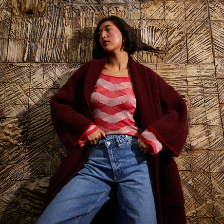 Mai Coatigan - Rosewood Small