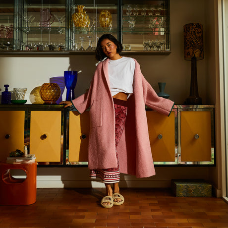 Mai Coatigan - Blush Small