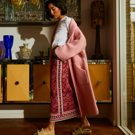 Mai Coatigan - Blush Small