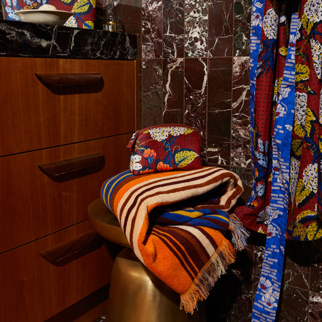 Heidi Cosmetic Pouch - Burnt Sienna