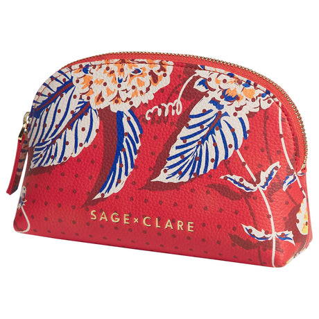 Heidi Cosmetic Pouch - Vermillion