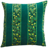 Agata Velvet Cushion - Verdant Feather Insert