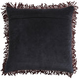 Andrea Velvet Cushion - Ink Feather Insert