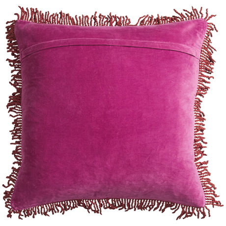 Andrea Velvet Cushion - Pansy Feather Insert