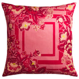 Eliza Silk-Linen Cushion - Primrose Feather Insert