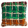 Karina Shag Cushion - Verdant Feather Insert