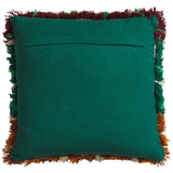 Karina Shag Cushion - Verdant Feather Insert
